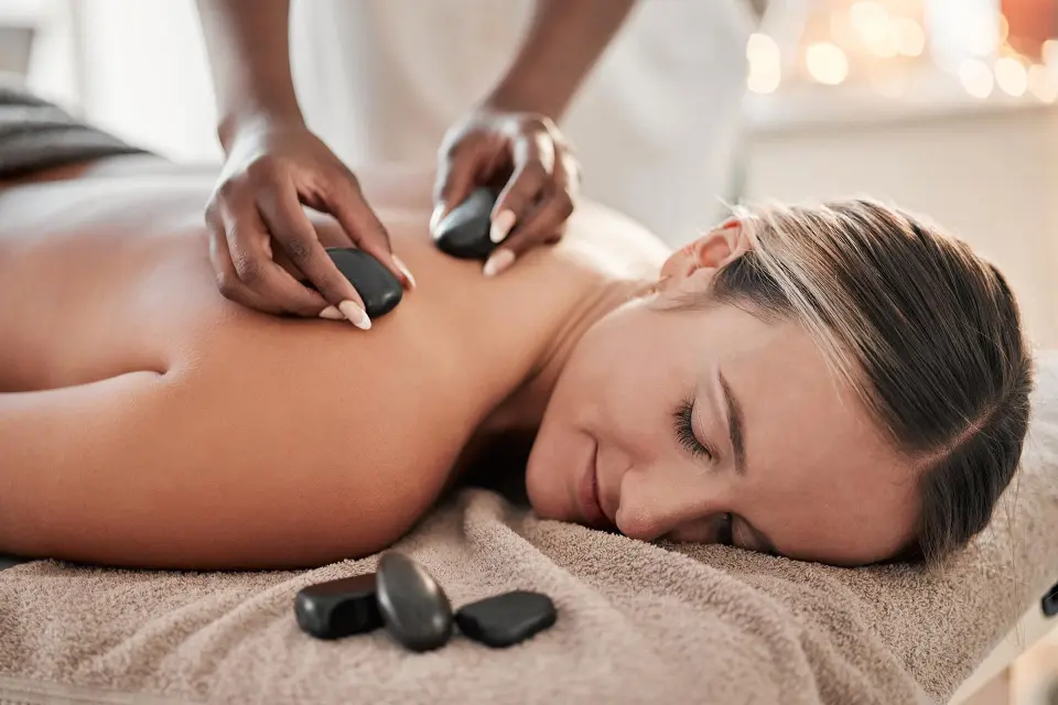 Hot Stone Massage at Soft Fingers Spa